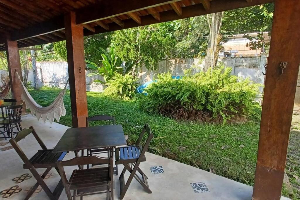 Casa Com Piscina, A 330m Da Toninhas, Com 4suites, 5 Banheiros Para16 Pessoas, 5carros, Animais Casa de férias Ubatuba